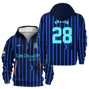 Fans Gift Sport Hoodie Half Zipper For Fan Football HVN1104BP070225HODZ