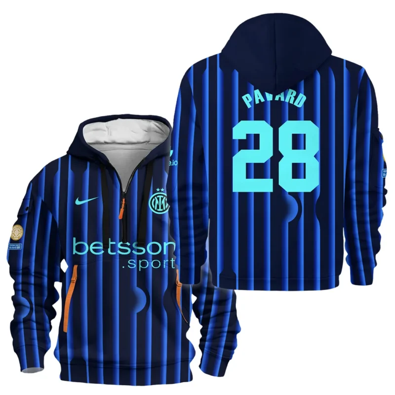 Fans Gift Sport Hoodie Half Zipper For Fan Football HVN1104BP070225HODZ