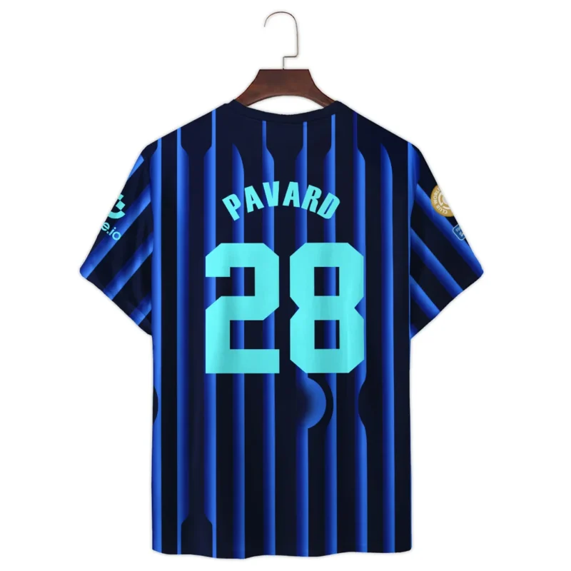 Footballer Sport Milano T-Shirt  For Fan Footballer HVN1104BP070225TS3D - Image 3