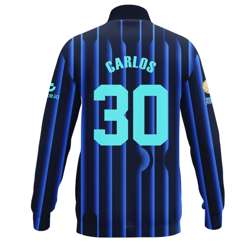 Fans Gift Sport Stand Collar Jacket  For Fan Football HVN1104CA070225SCJ - Image 3