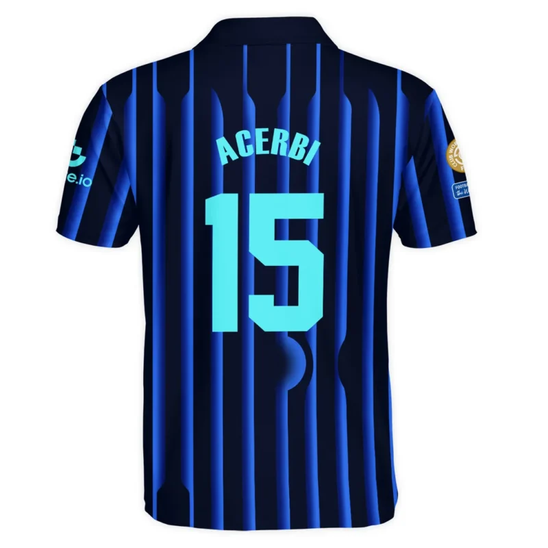 Footballer Sport Milano Polo Shirt  For Fan Footballer HVN1104FA070225POS - Image 3
