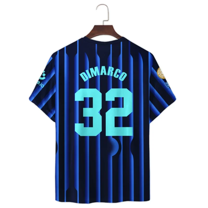 Footballer Sport Milano T-Shirt  For Fan Footballer HVN1104FD070225TS3D - Image 3