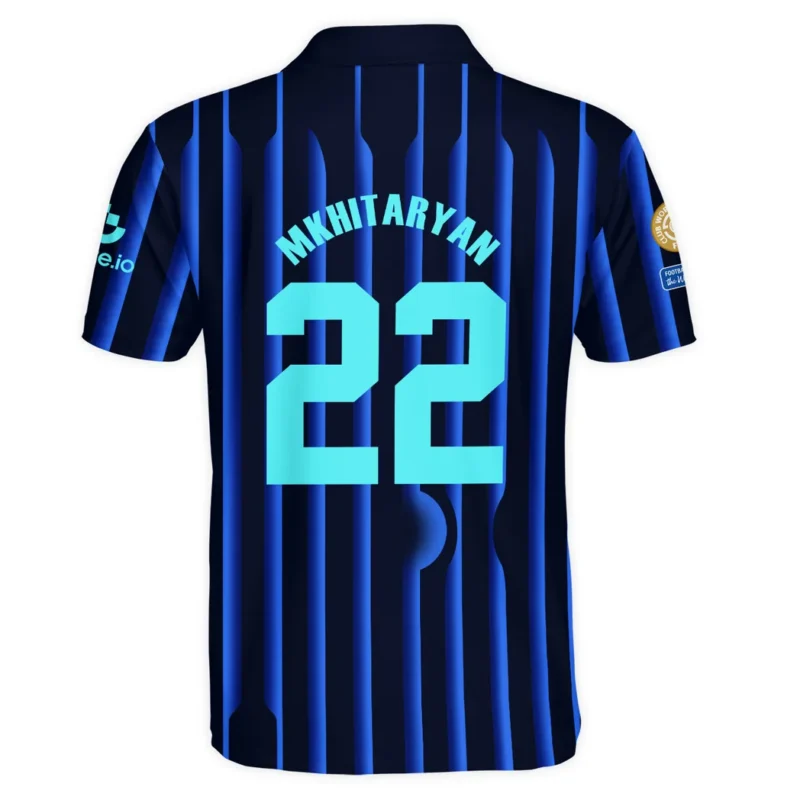 Footballer Sport Milano Polo Shirt  For Fan Footballer HVN1104HM070225POS - Image 3