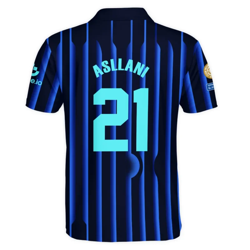 Footballer Sport Milano Polo Shirt  For Fan Footballer HVN1104KA070225POS - Image 3