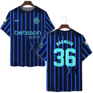Footballer Sport Milano T-Shirt  For Fan Footballer HVN1104MD070225TS3D