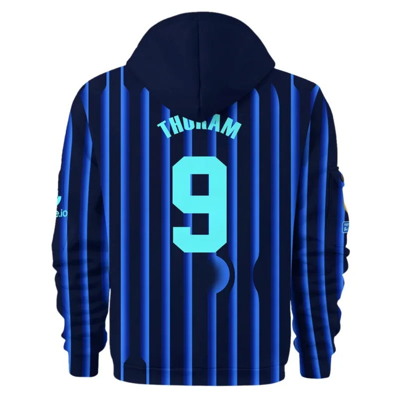 Fans Gift Sport Hoodie Half Zipper For Fan Football HVN1104MT070225HODZ - Image 3