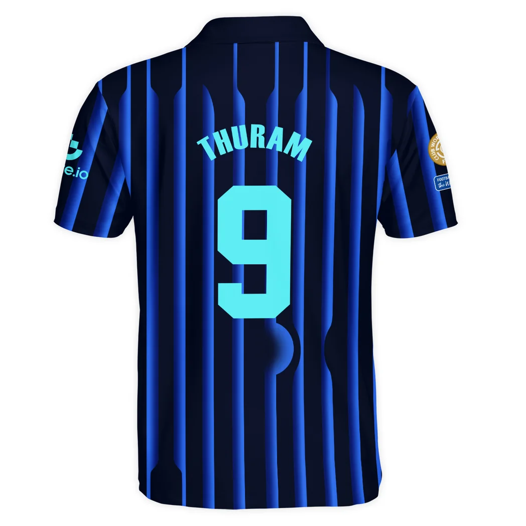 Footballer Sport Milano Polo Shirt  For Fan Footballer HVN1104MT070225POS - Image 3