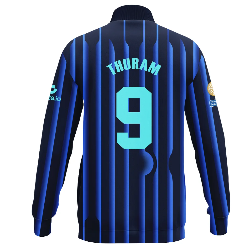 Fans Gift Sport Stand Collar Jacket  For Fan Football HVN1104MT070225SCJ - Image 3