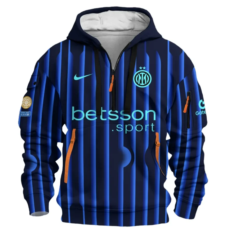 Fans Gift Sport Hoodie Half Zipper For Fan Football HVN1104NB070225HODZ - Image 2