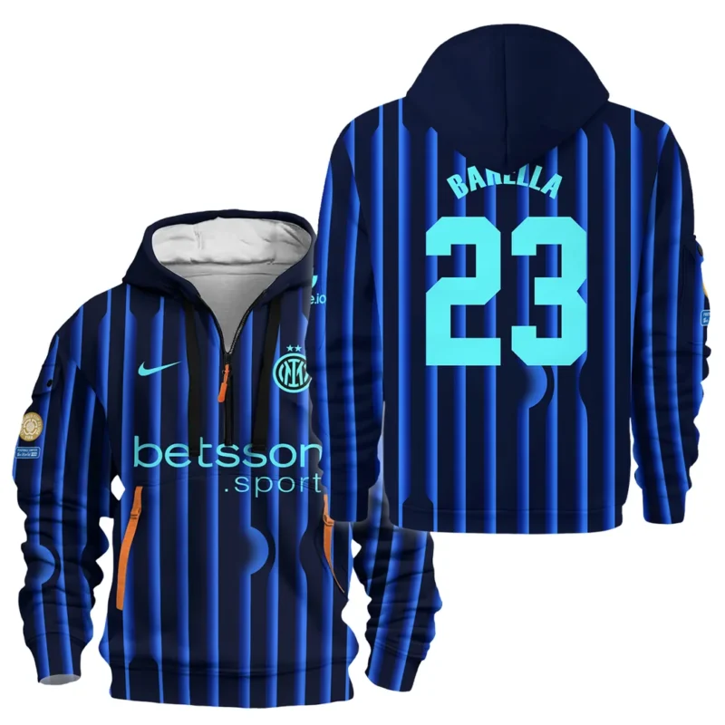 Fans Gift Sport Hoodie Half Zipper For Fan Football HVN1104NB070225HODZ