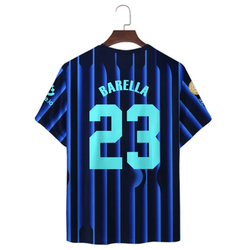 Footballer Sport Milano T-Shirt  For Fan Footballer HVN1104NB070225TS3D - Image 3