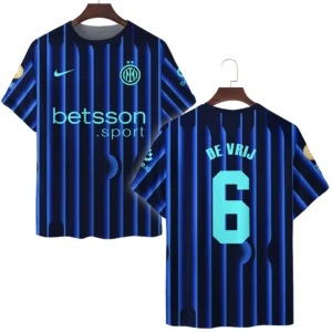 Footballer Sport Milano T-Shirt  For Fan Footballer HVN1104SV070225TS3D