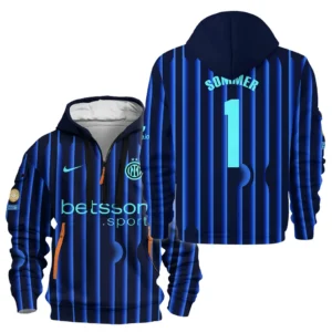 Fans Gift Sport Hoodie Half Zipper For Fan Football HVN1104YS070225HODZ