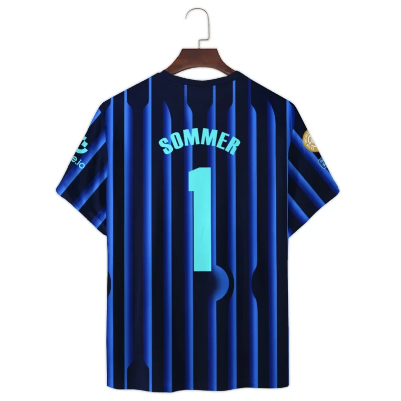 Yann Sommer Sport Milano T-Shirt  For Fan Yann Sommer HVN1104YS070225TS3D - Image 3