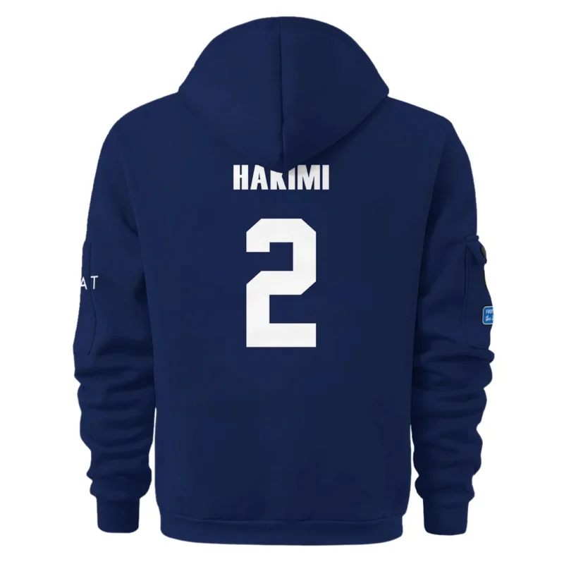 Fans Gift Sport Hoodie Half Zipper For Fan Football HVN1105AH070225HODZ - Image 3
