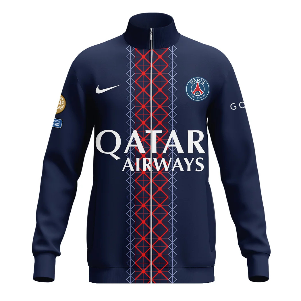 Fans Gift Sport Stand Collar Jacket  For Fan Football HVN1105AH070225SCJ - Image 2