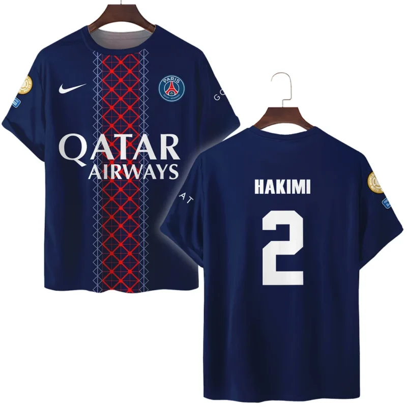 Footballer Sport T-Shirt  For Fan Footballer HVN1105AH070225TS3D