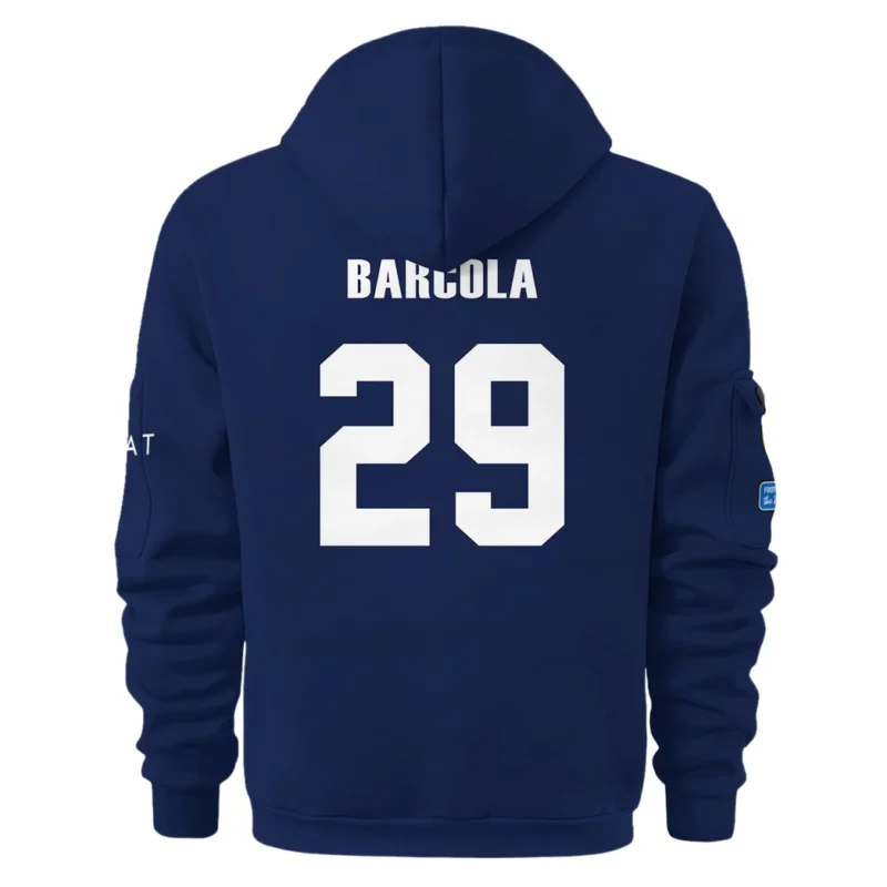 Fans Gift Sport Hoodie Half Zipper For Fan Football HVN1105BB070225HODZ - Image 3