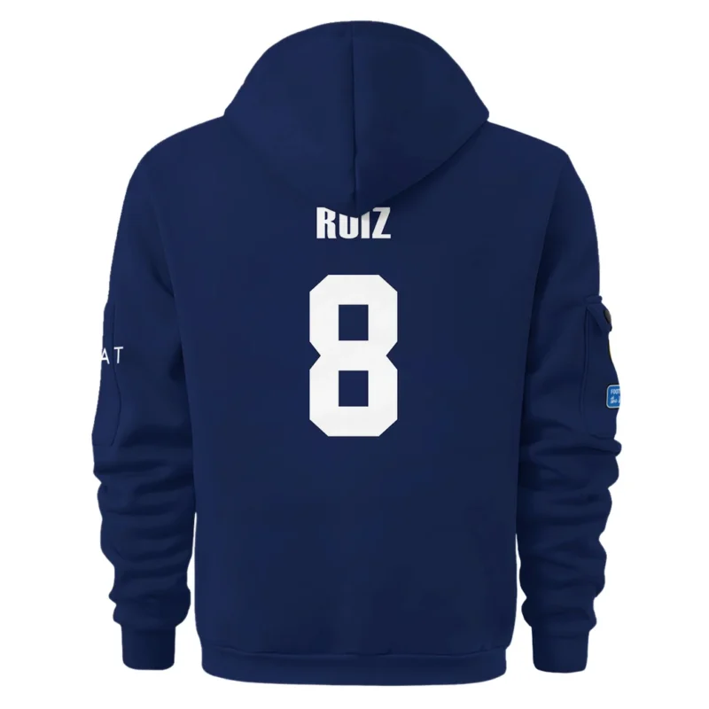 Fans Gift Sport Hoodie Half Zipper For Fan Football HVN1105FR070225HODZ - Image 3