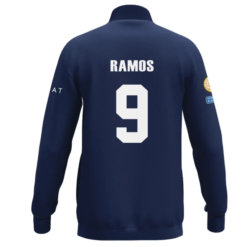 Fans Gift Sport Stand Collar Jacket  For Fan Football HVN1105GR070225SCJ - Image 3