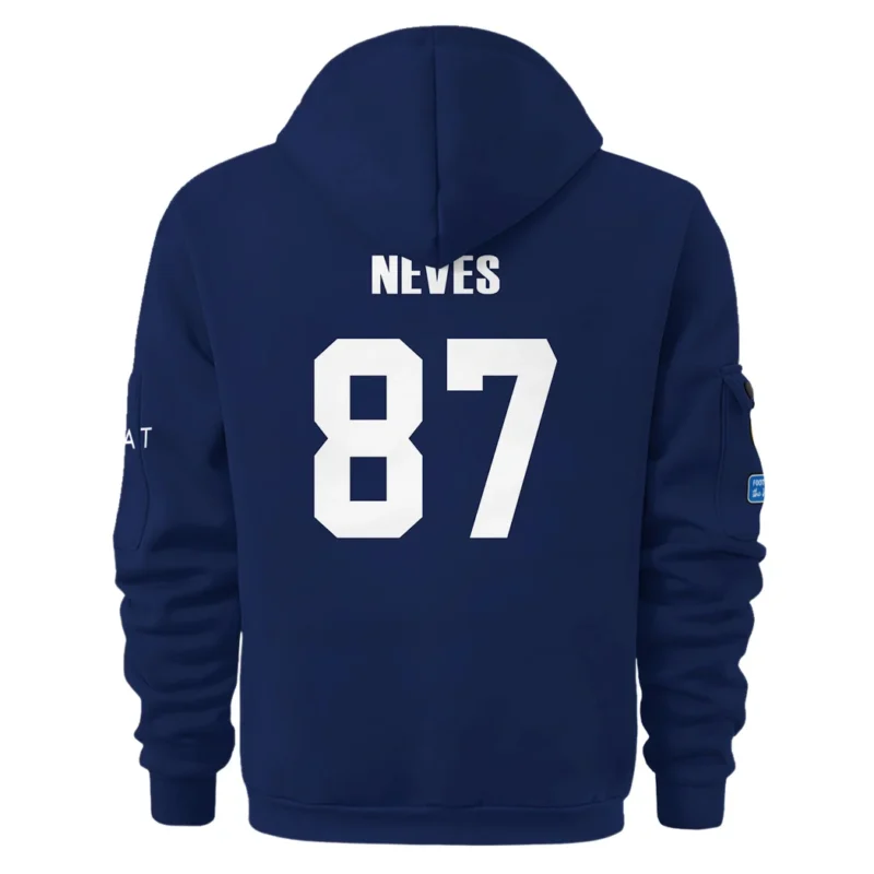 Fans Gift Sport Hoodie Half Zipper For Fan Football HVN1105JN070225HODZ - Image 3