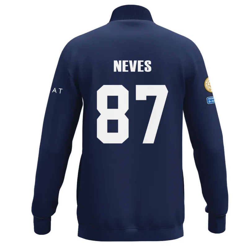 Fans Gift Sport Stand Collar Jacket  For Fan Football HVN1105JN070225SCJ - Image 3