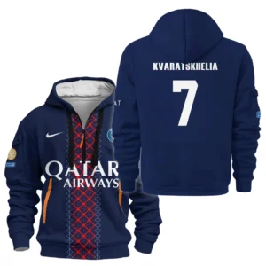 Fans Gift Sport Hoodie Half Zipper For Fan Football HVN1105KK070225HODZ