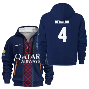 Fans Gift Sport Hoodie Half Zipper For Fan Football HVN1105LB070225HODZ