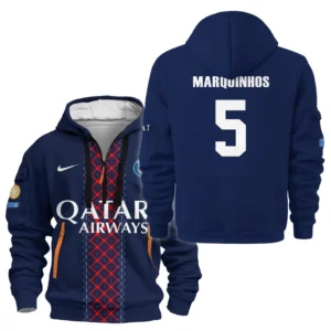 Fans Gift Sport Hoodie Half Zipper For Fan Football HVN1105MA070225HODZ