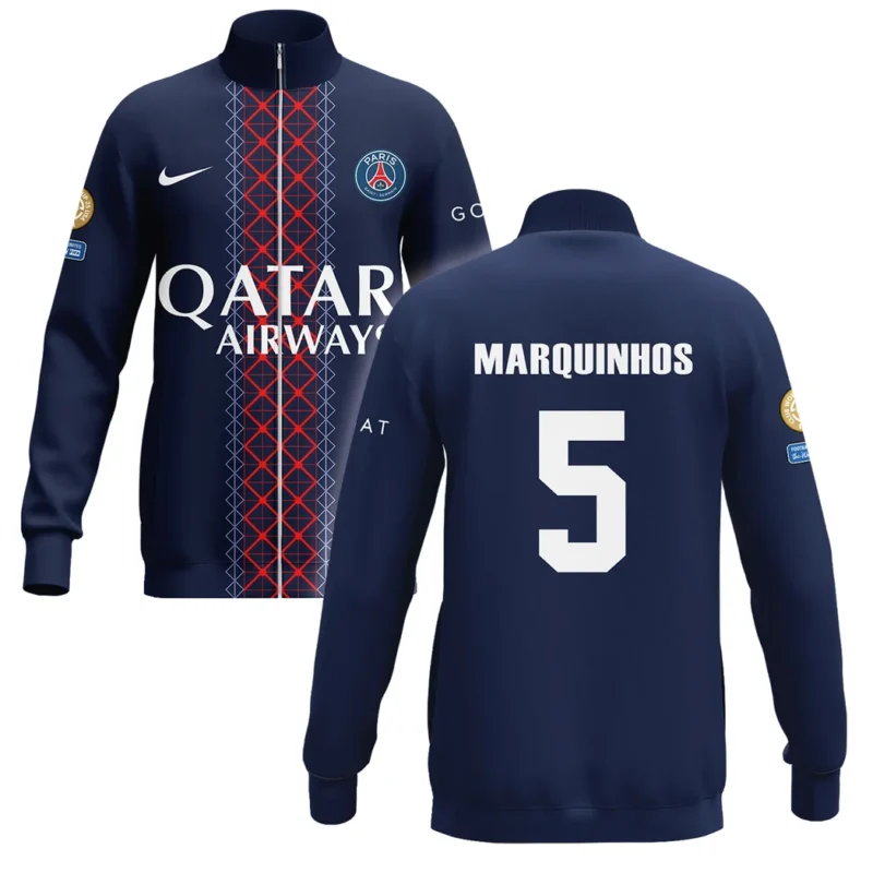 Fans Gift Sport Stand Collar Jacket  For Fan Football HVN1105MA070225SCJ