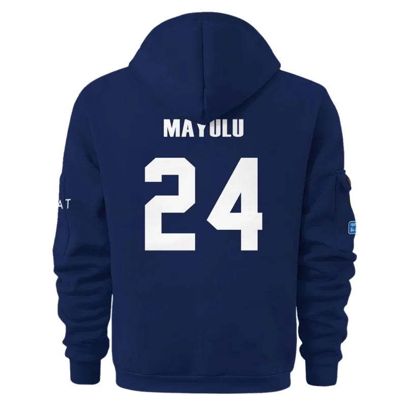 Fans Gift Sport Hoodie Half Zipper For Fan Football HVN1105SM070225HODZ - Image 3