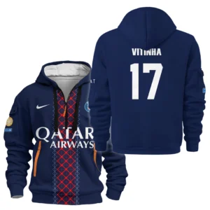 Fans Gift Sport Hoodie Half Zipper For Fan Football HVN1105VI070225HODZ