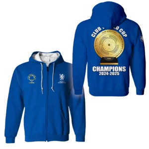 Football Zipper Hoodie Club World Cup 2025 Champions For Fan Football HVN11251125071425ZHD