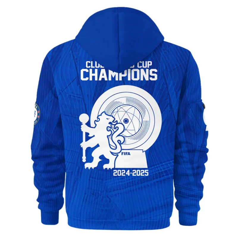 Football Hoodie Half Zipper Club World Cup 2025 Champions For Fan Football HVN11261126071425HODZ - Image 3