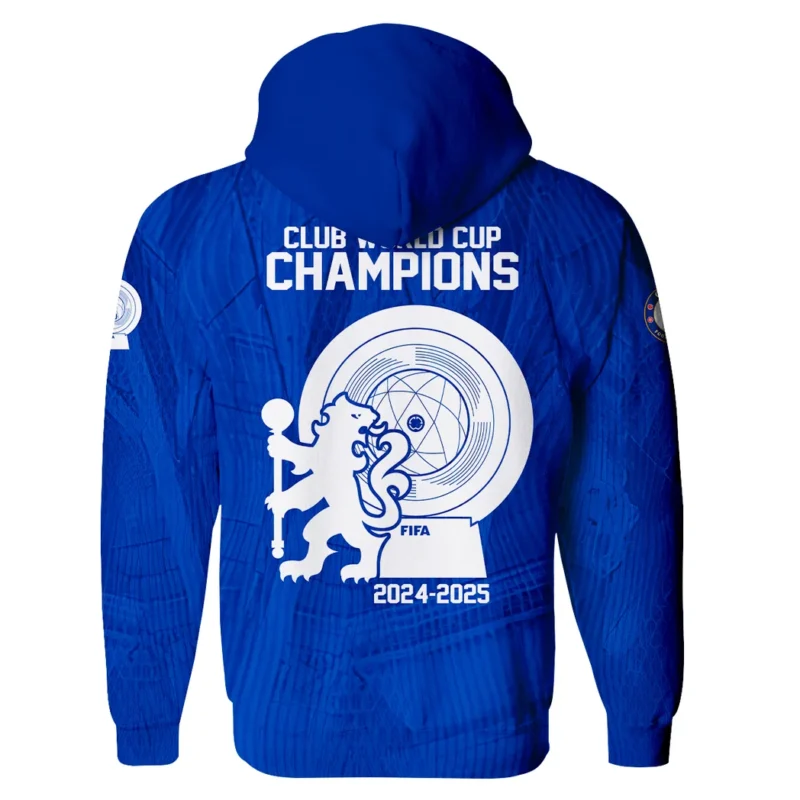 Football Zipper Hoodie Club World Cup 2025 Champions For Fan Football HVN11261126071425ZHD - Image 3