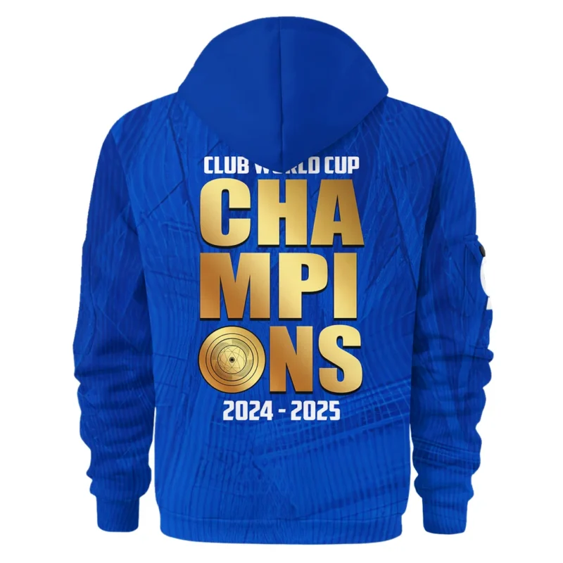 Football Hoodie Half Zipper Club World Cup 2025 Champions For Fan Football HVN11271127071425HODZ - Image 3