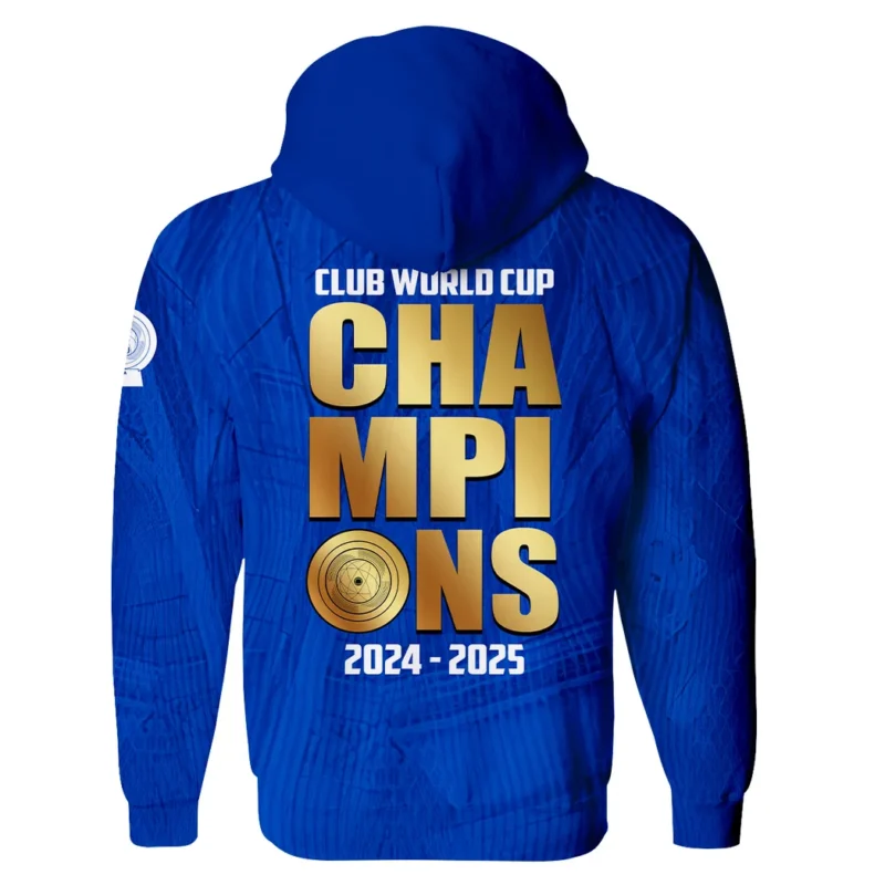 Football Zipper Hoodie Club World Cup 2025 Champions For Fan Football HVN11271127071425ZHD - Image 3