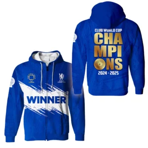 Football Zipper Hoodie Club World Cup 2025 Champions For Fan Football HVN11271127071425ZHD