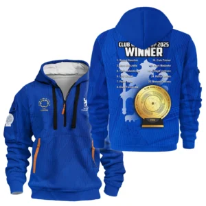 Football Hoodie Half Zipper Club World Cup 2025 Champions For Fan Football HVN11281128071425HODZ