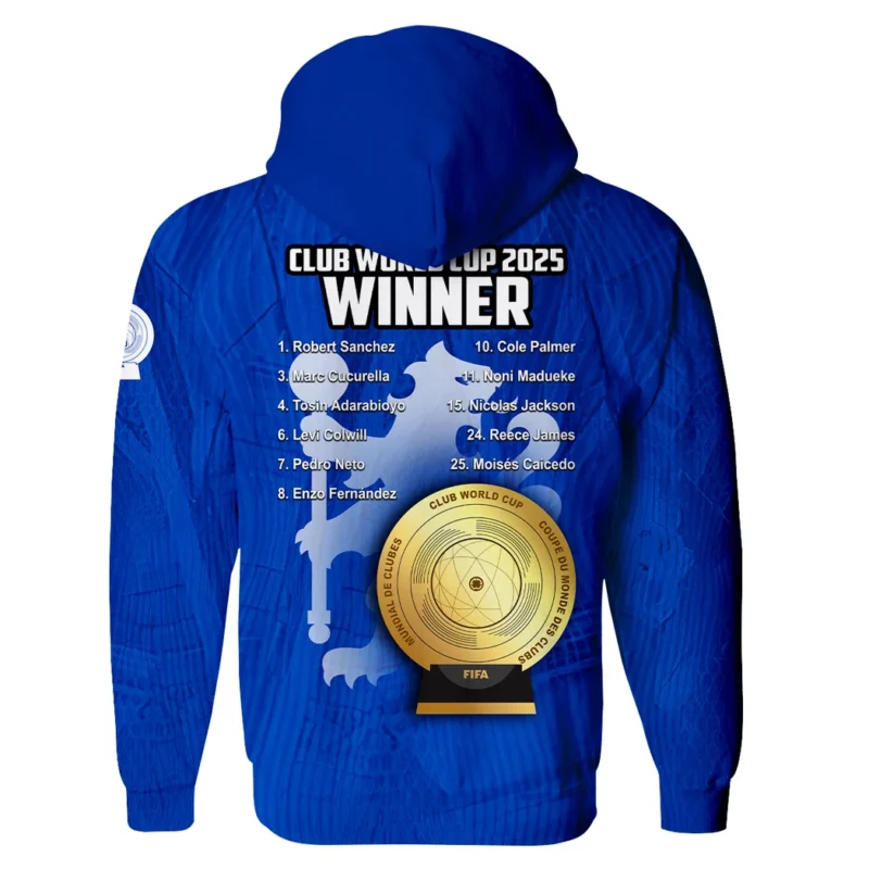 Football Zipper Hoodie Club World Cup 2025 Champions For Fan Football HVN11281128071425ZHD - Image 3
