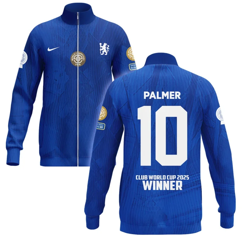 Sport Stand Collar Jacket  Club World Cup 2025 Champions For Fan Football HVN1129CP071425SCJ