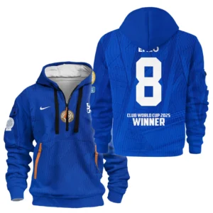 Sport Hoodie Half Zipper Club World Cup 2025 Champions For Fan Football HVN1129EF071425HODZ