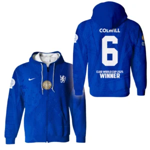 Sport Zipper Hoodie  Club World Cup 2025 Champions For Fan Football HVN1129LC071425ZHD