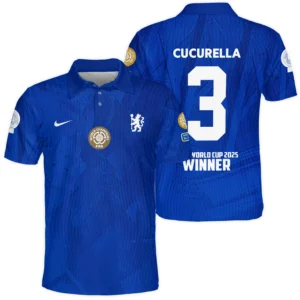 Spanish Footballer Sport Polo Shirt  Club World Cup 2025 Champions For Fan Spanish Footballer HVN1129MA071425POS