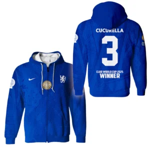 Sport Zipper Hoodie  Club World Cup 2025 Champions For Fan Football HVN1129MA071425ZHD