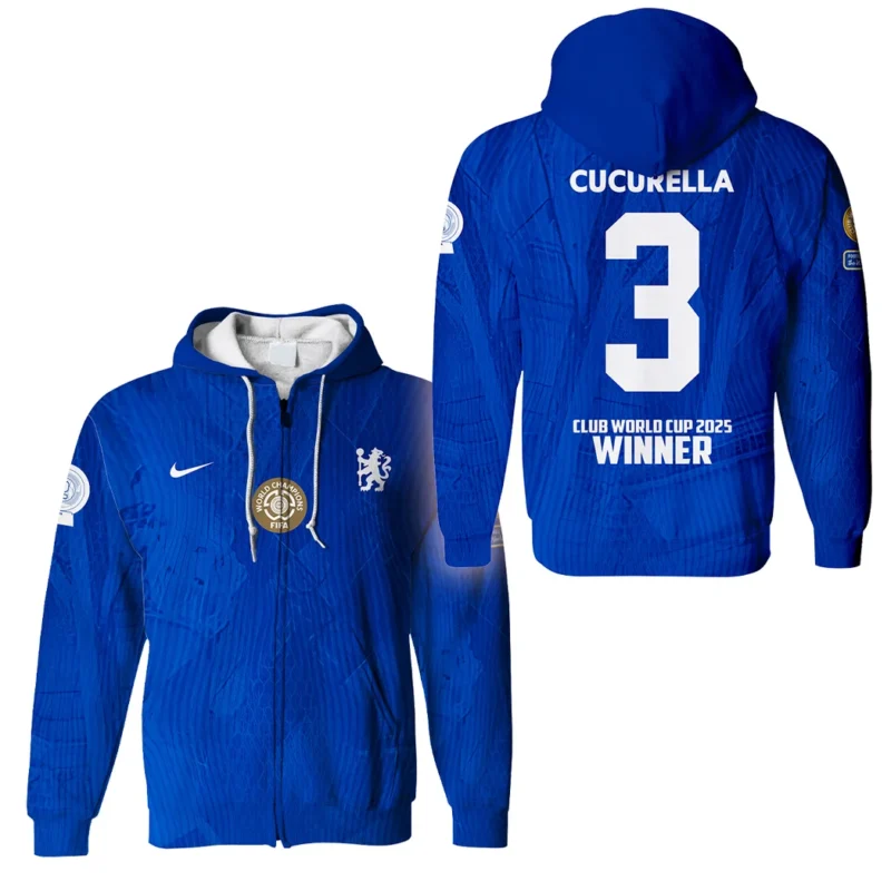 Sport Zipper Hoodie  Club World Cup 2025 Champions For Fan Football HVN1129MA071425ZHD