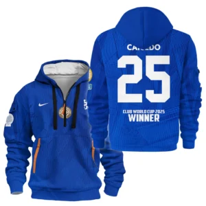 Sport Hoodie Half Zipper Club World Cup 2025 Champions For Fan Football HVN1129MC071425HODZ