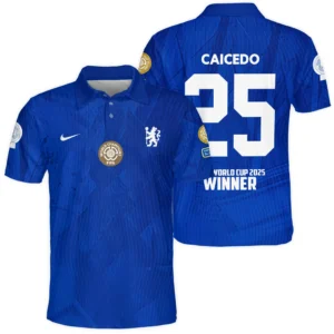 Ecuadorian Footballer Sport Polo Shirt  Club World Cup 2025 Champions For Fan Ecuadorian Footballer HVN1129MC071425POS
