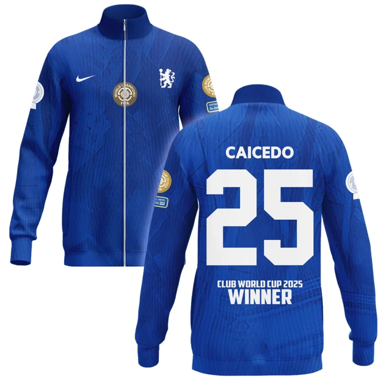 Sport Stand Collar Jacket  Club World Cup 2025 Champions For Fan Football HVN1129MC071425SCJ