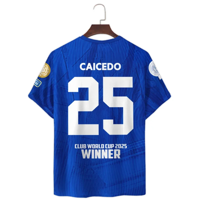 Ecuadorian Footballer Sport T-Shirt  Club World Cup 2025 Champions For Fan Ecuadorian Footballer HVN1129MC071425TS3D - Image 3